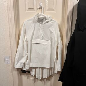 Athleta, white pullover